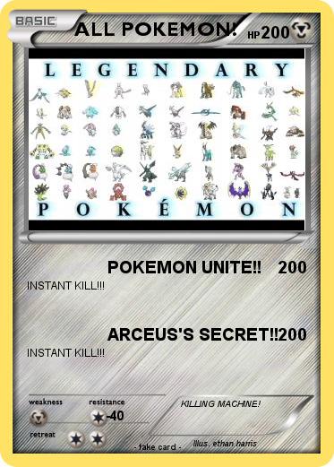 Pokemon ALL POKEMON!