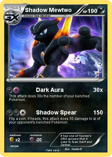Pokemon Shadow Mewtwo