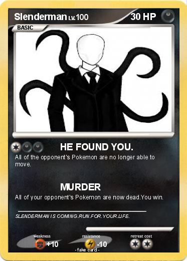 Pokemon Slenderman