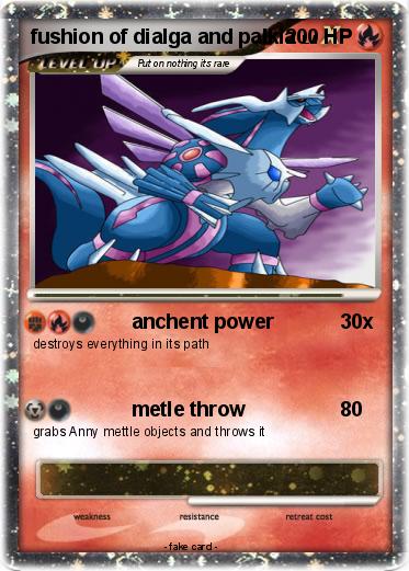 Pokemon fushion of dialga and palkia