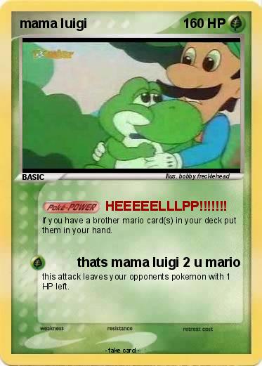 Pokemon mama luigi