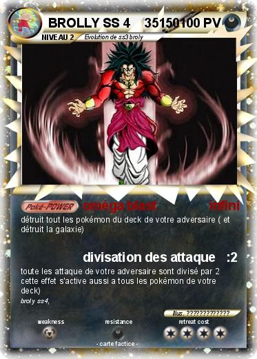 Pokemon BROLLY SS 4    35150
