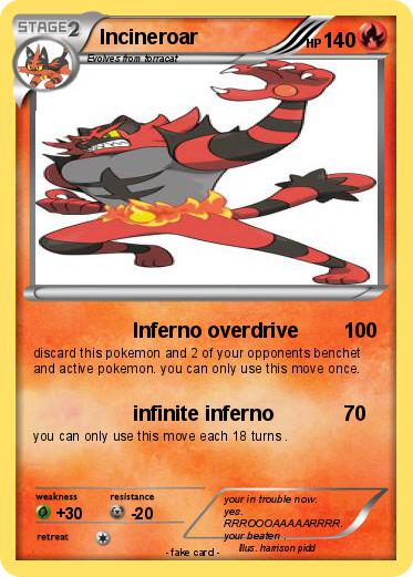 Pokemon Incineroar