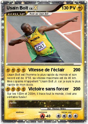 Pokemon Usain Bolt