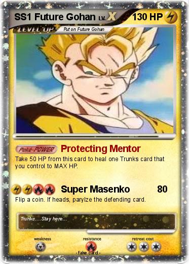 Pokemon SS1 Future Gohan
