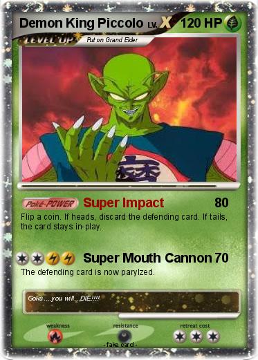 Pokemon Demon King Piccolo