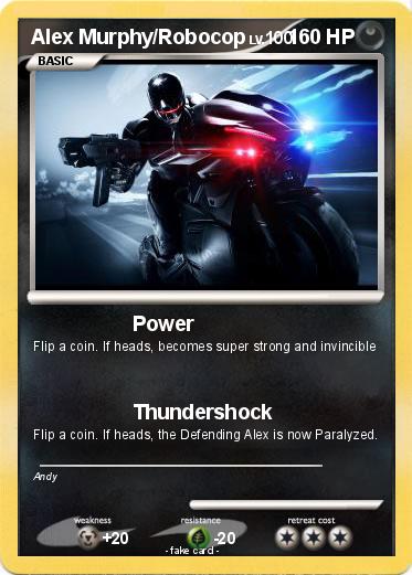 Pokemon Alex Murphy/Robocop