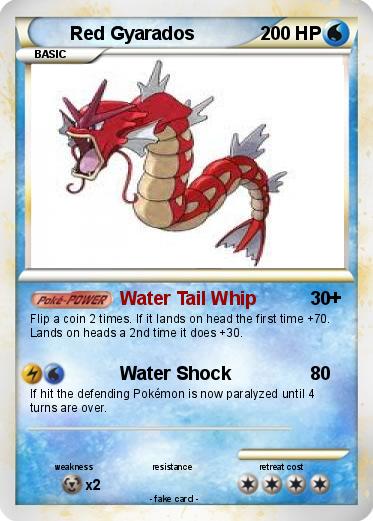 Pokemon Red Gyarados