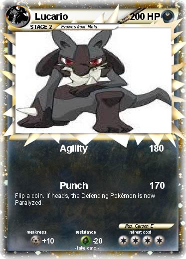 Pokemon Lucario