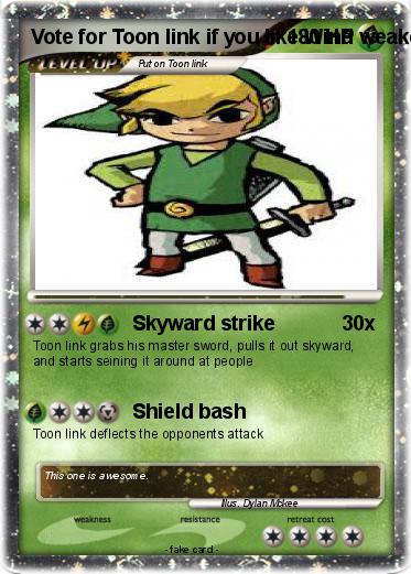 Pokemon Vote for Toon link if you like Wind weaker hd