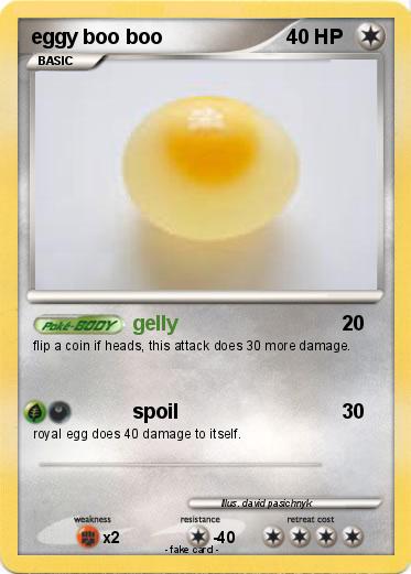 Pokemon eggy boo boo