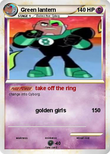 Pokemon Green lantern