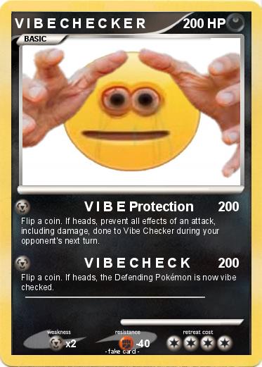 Pokemon V I B E C H E C K E R