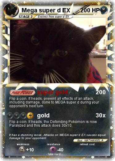 Pokemon Mega super d EX