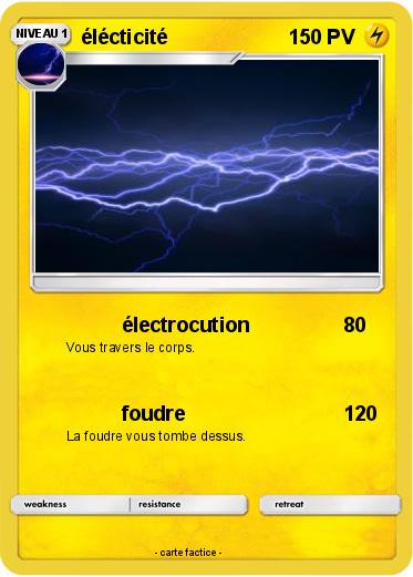 Pokemon élécticité