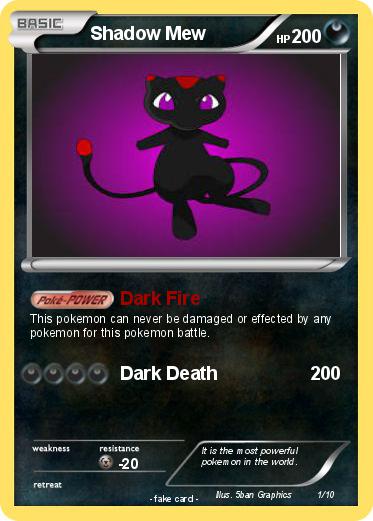 Pokemon Shadow Mew