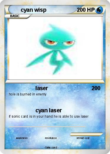 Pokemon cyan wisp