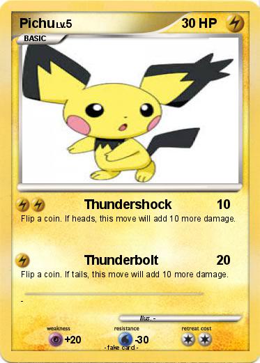 Pokemon Pichu