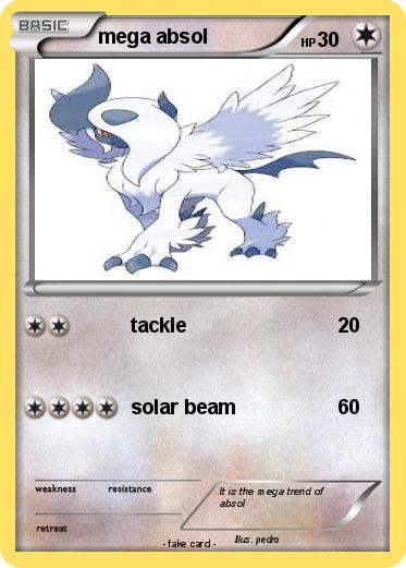 Pokemon mega absol