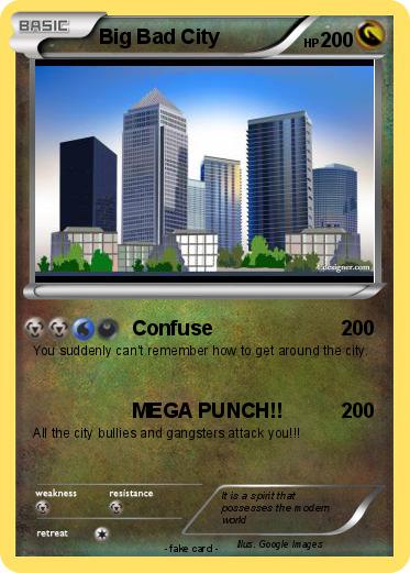 Pokemon Big Bad City