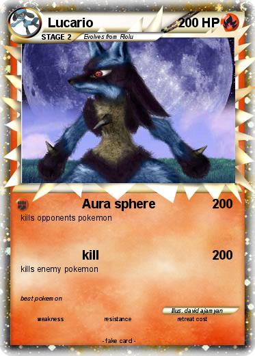 Pokemon Lucario