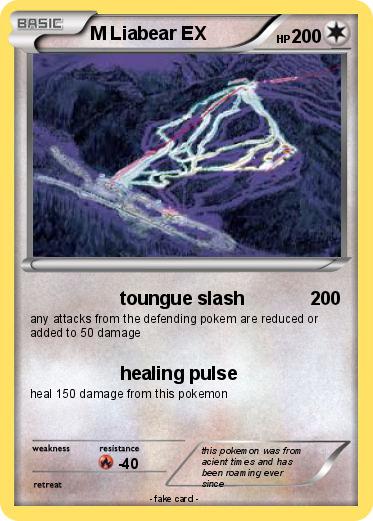 Pokemon M Liabear EX