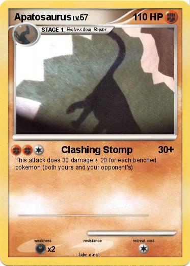 Pokemon Apatosaurus