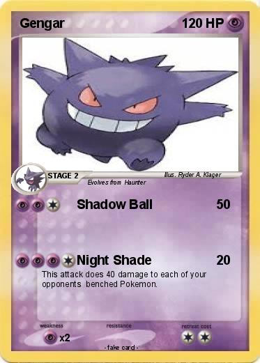 Pokemon Gengar