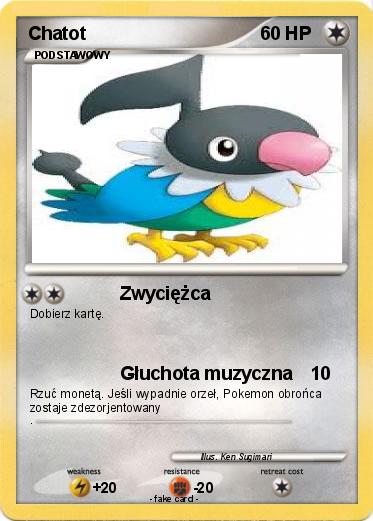 Pokemon Chatot
