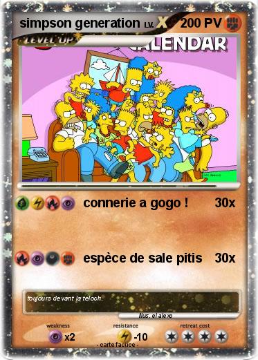 Pokemon simpson generation