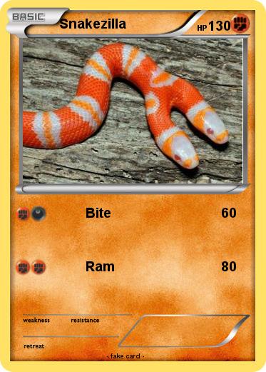 Pokemon Snakezilla