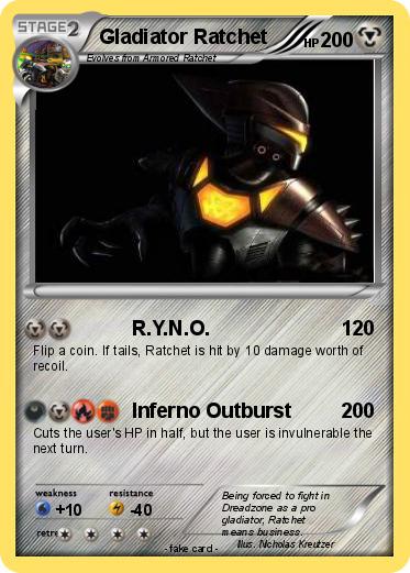 Pokemon Gladiator Ratchet