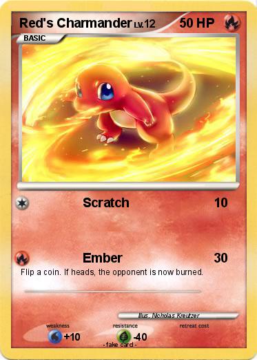 Pokemon Red's Charmander