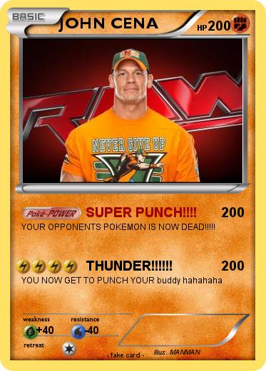 Pokemon JOHN CENA