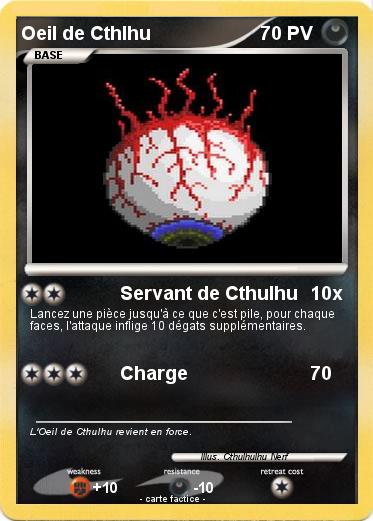 Pokemon Oeil de Cthlhu