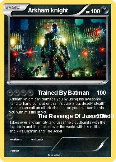 Pokemon Arkham knight