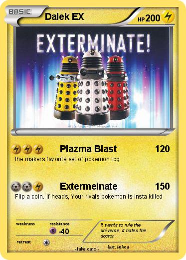 Pokemon Dalek EX