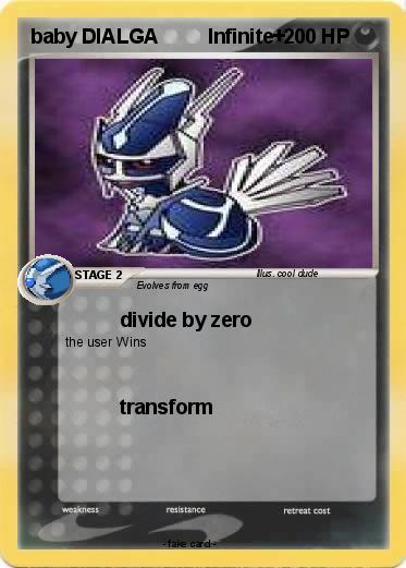 Pokemon baby DIALGA         Infinite+