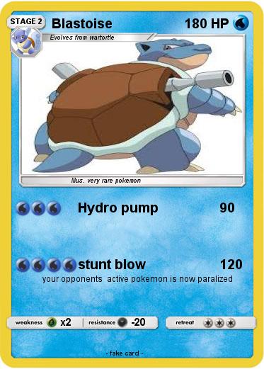 Pokemon Blastoise
