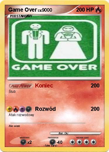 Pokemon Game Over