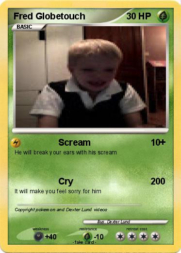 Pokemon Fred Globetouch
