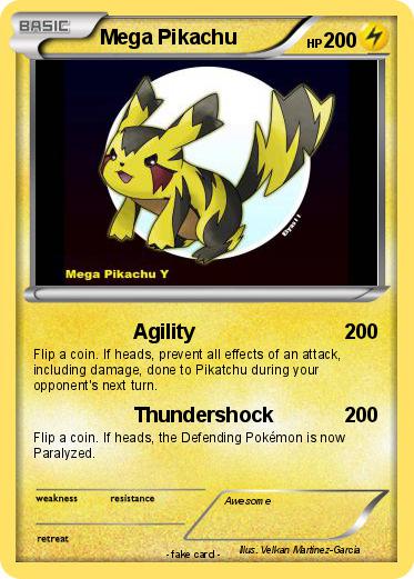 Pokemon Mega Pikachu