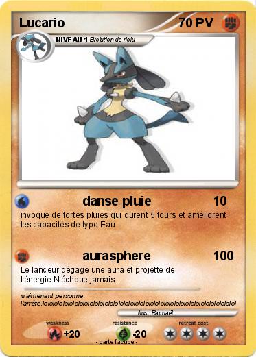 Pokemon Lucario