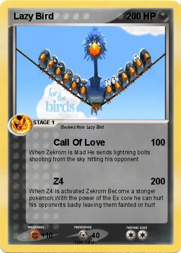 Pokemon Lazy Bird