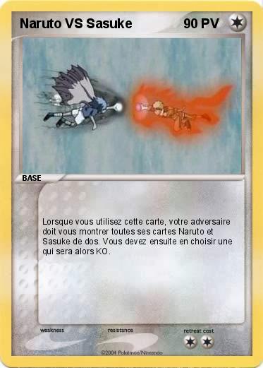 Pokemon Naruto VS Sasuke