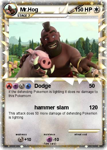 Pokemon Mr.Hog