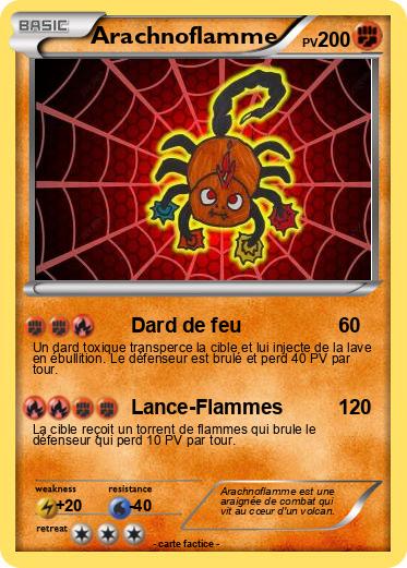 Pokemon Arachnoflamme