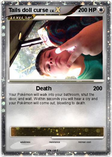 Pokemon Tails doll curse