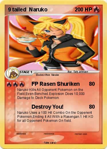 Pokemon 9 tailed  Naruko