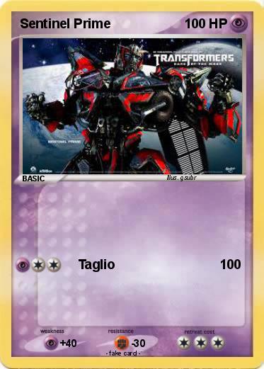 Pokemon Sentinel Prime